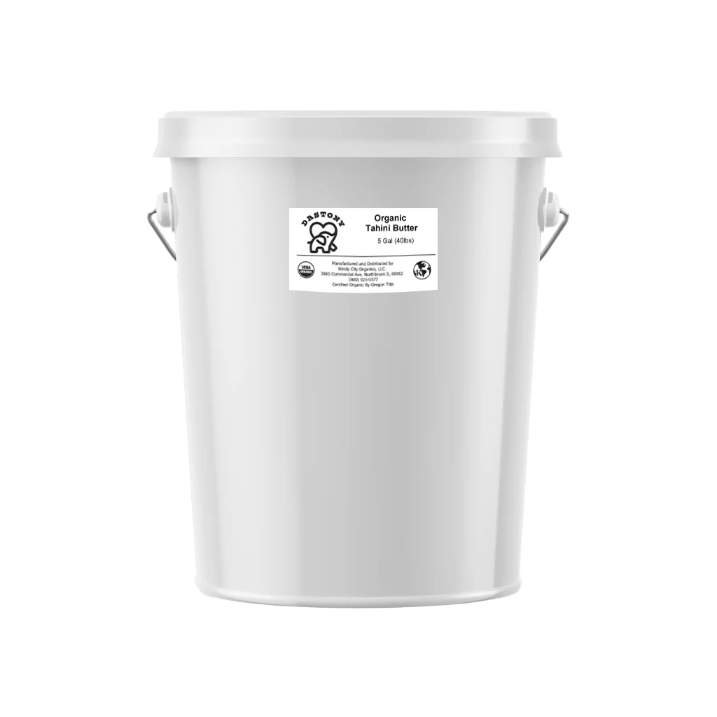 Organic Stone Ground Sesame Seed Butter (Tahini) - 5 Gallons
